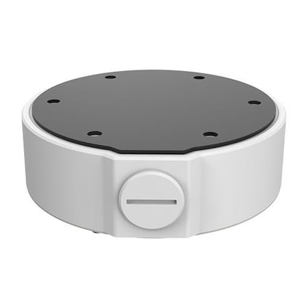 Uniview UVTC6.152.0966, Junction Box for 323 Series Fix-dome Support wiring from behind, D144.8mm TR-JB04-C-IN